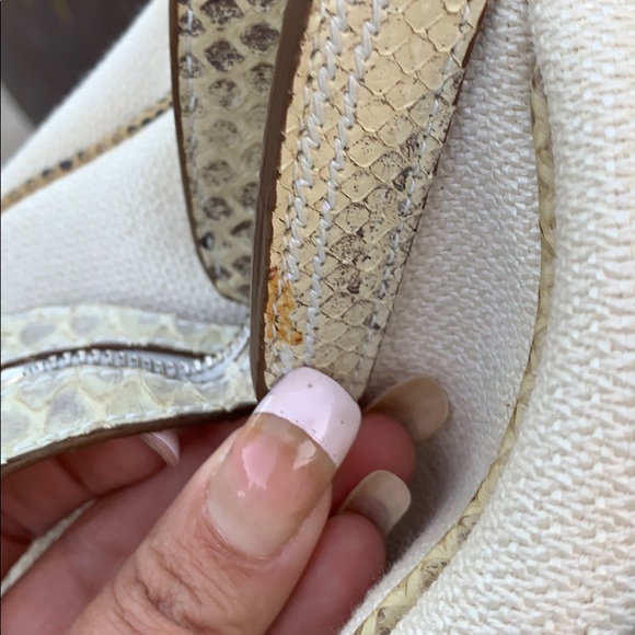 Dior Vintage Double Pocket Satchel bag with Python. - Picture 8 of 8